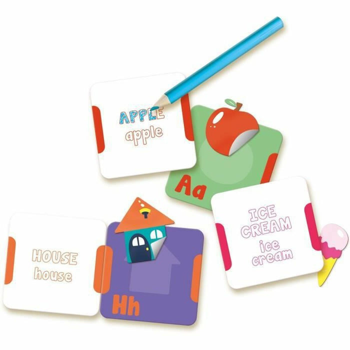 Joc Educativ SES Creative I learn English words Multicolor