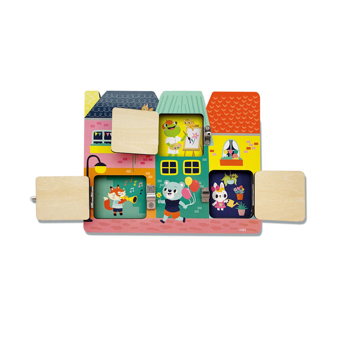 Joc Educativ SES Creative I learn -Low board Multicolor