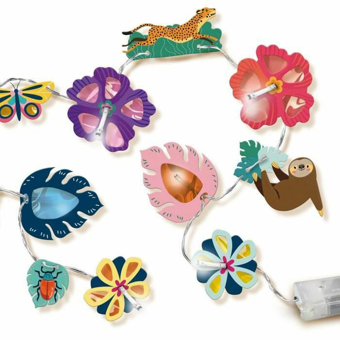 Joc Desenează și Colorează SES Creative Jungle Fairy Lights