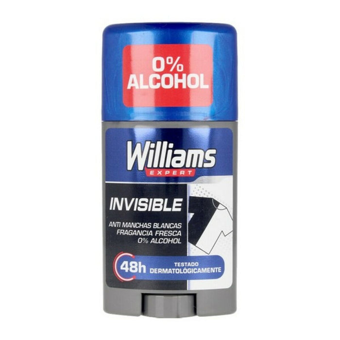 Deodorant Stick Invisible Williams Invisible H (75 ml) 75 ml