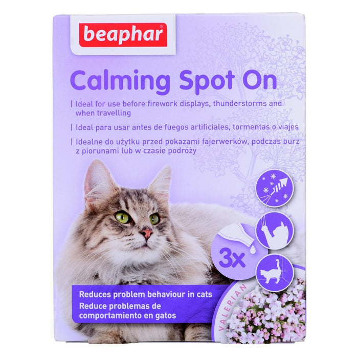 Picături Beaphar No Stress Spot On 3 x 0,4 ml
