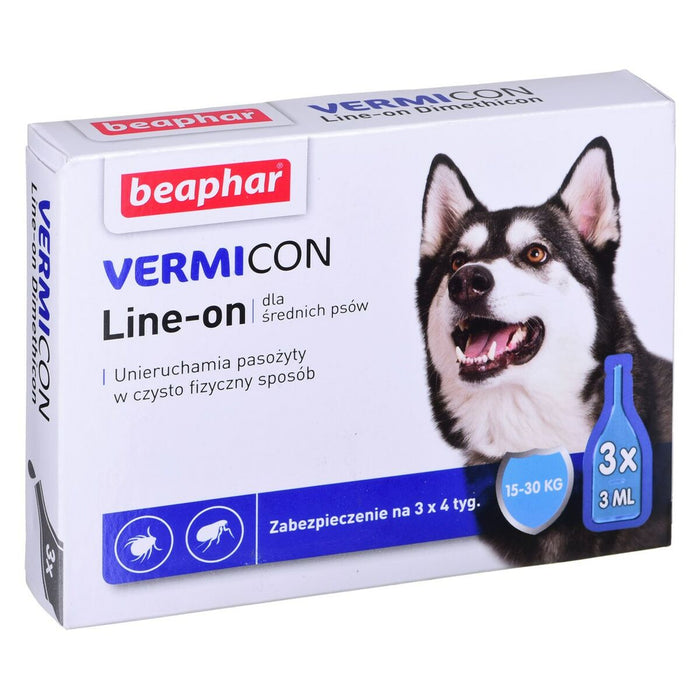 Supliment Alimentar Beaphar VERMIcon Line-on Dog M Anti-paraziți