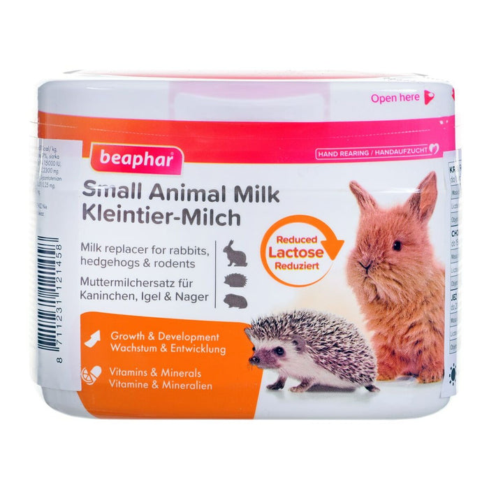 Lapte Praf Beaphar                                 Păsări Șinșilă Porcușor de Guineea Iepure Hamster Şobolan Mouse 200 g