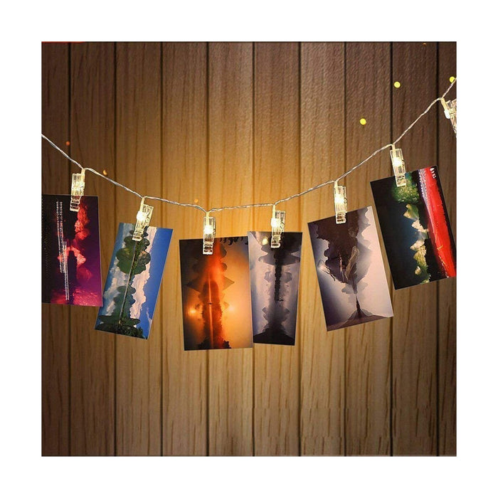 Ghirlandă de lumini LED Alb cald (2,4 m)