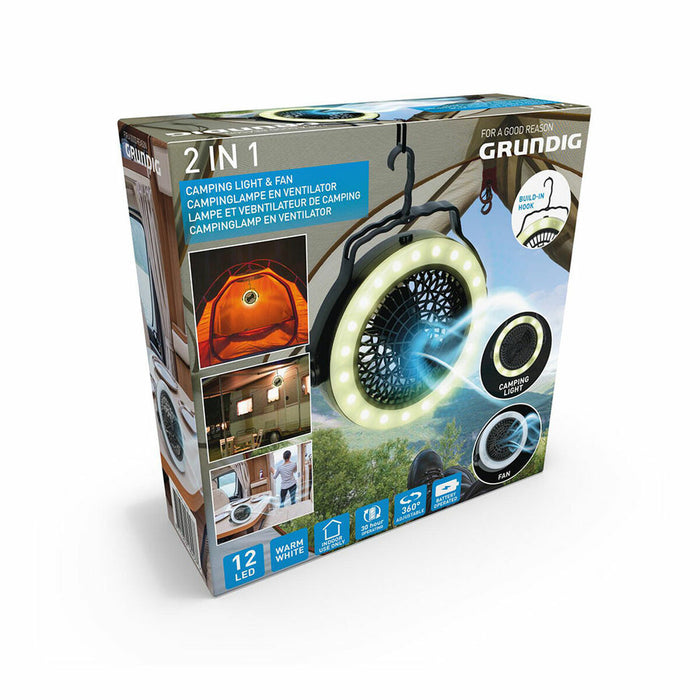 Ventilator de Tavan cu Lumină Grundig Camping