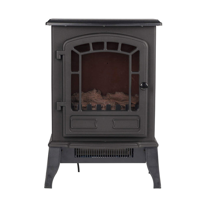Șemineu electric decorativ de perete Classic Fire Torino Negru 2000 W
