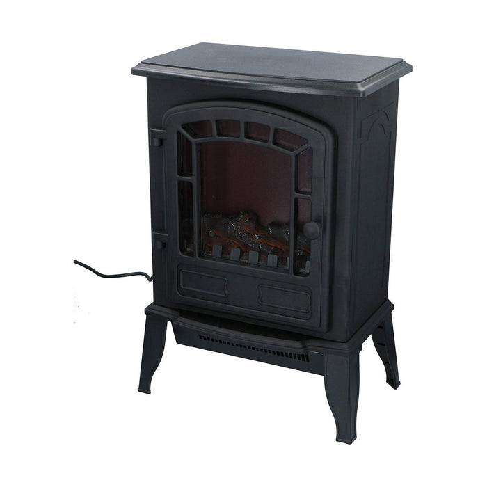 Șemineu electric decorativ de perete Classic Fire Torino Negru 2000 W