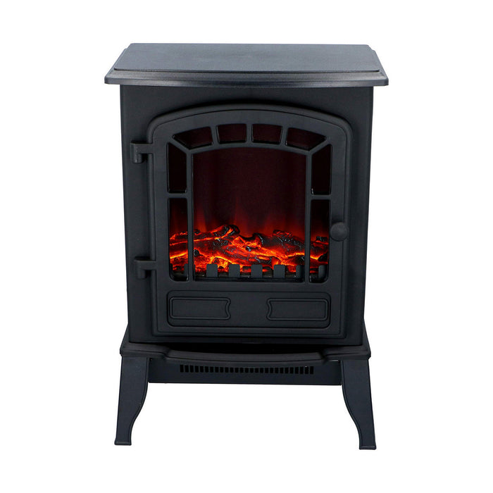 Șemineu electric decorativ de perete Classic Fire Torino Negru 2000 W