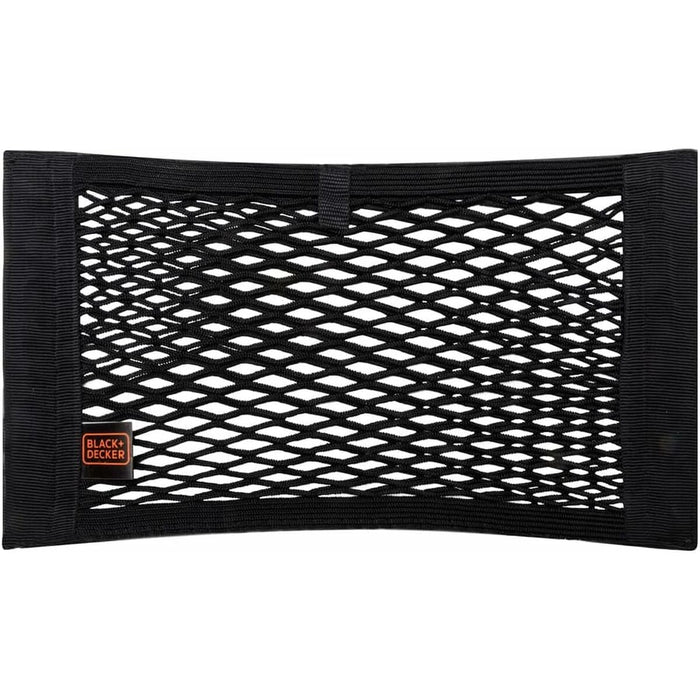 Rețea de depozitare pentru mașină Black & Decker Negru 40/50/60/80 x 25 cm 4 Piese