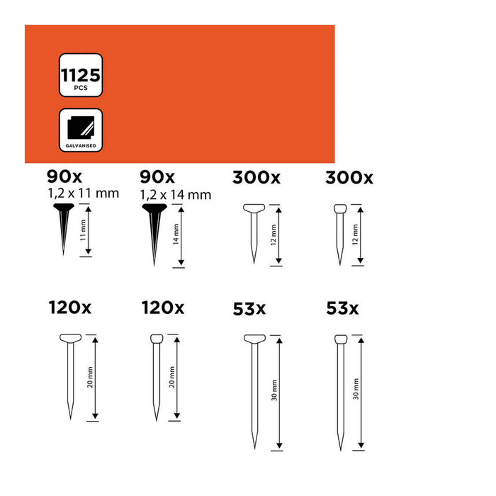 Cuie Black & Decker 1125 Piese