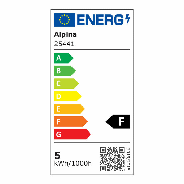 Bec Inteligent Alpina RGB Wi-Fi 4,9 W E14 2700-6500 K 470 lm
