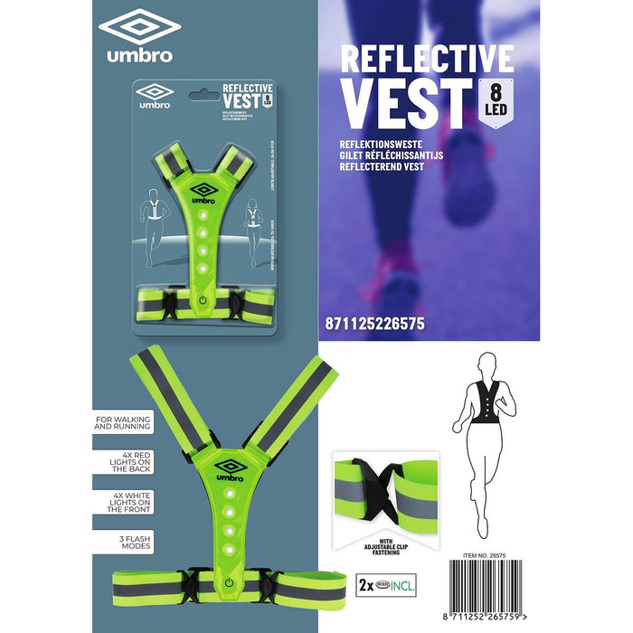 Vestă Reflectorizantă Umbro Reglabil