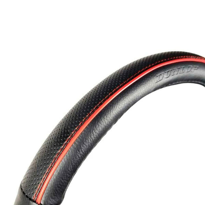 Capacul volanului Dunlop Negru Roșu Ø 38 cm