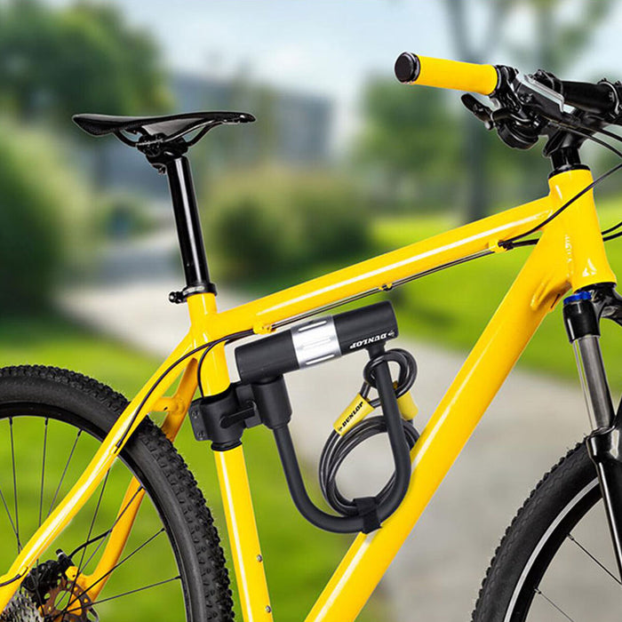 Cablu cu lacăt Dunlop Negru
