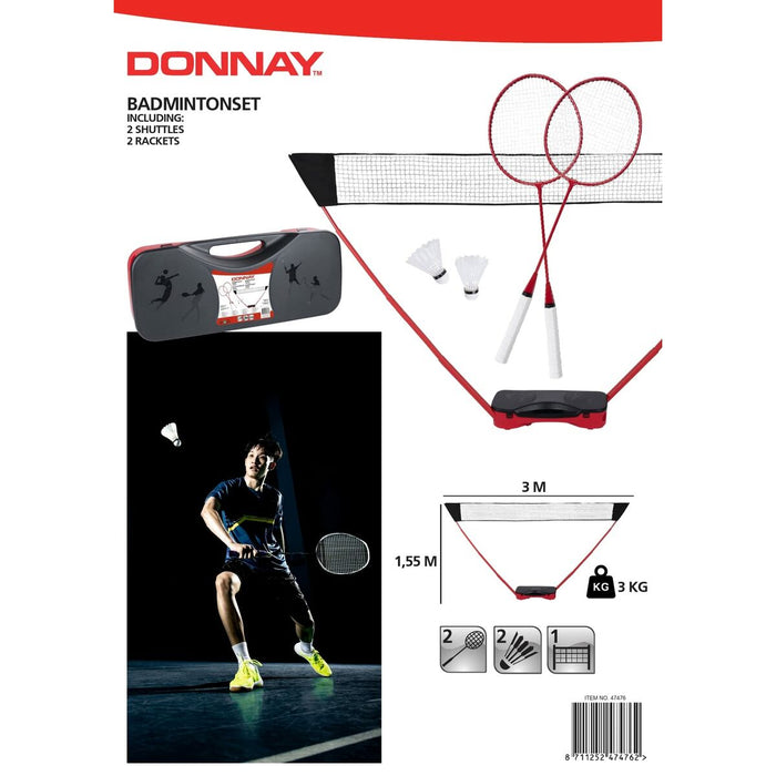 Set de Badminton Donnay 5 Piese