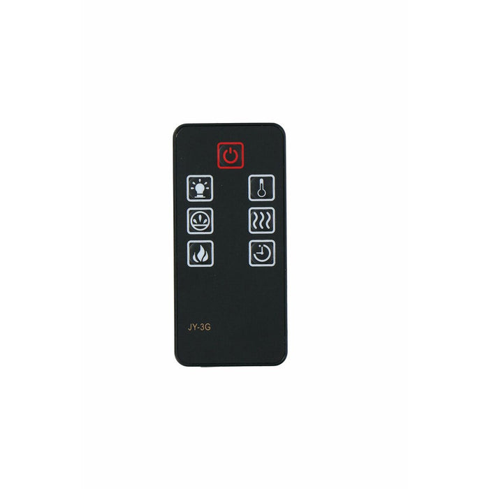 Șemineu electric decorativ de perete Classic Fire Memphis Negru 1800 W