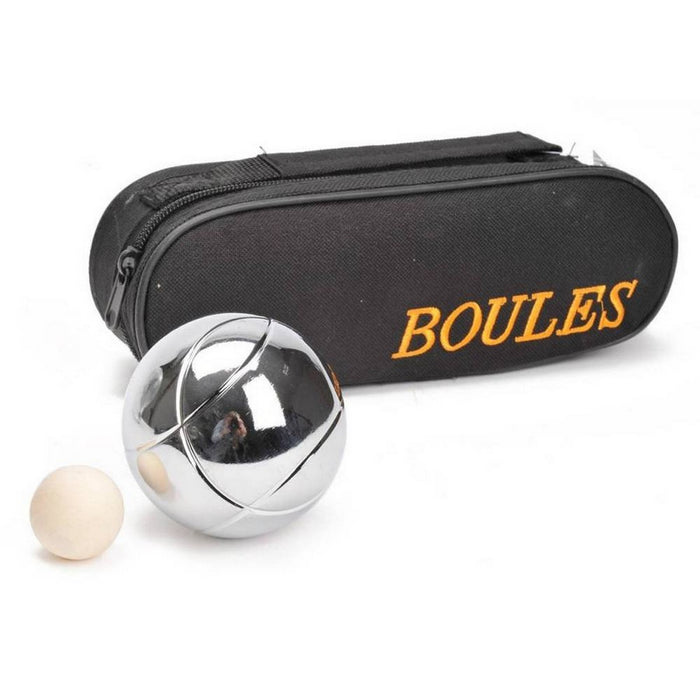 Set cu bile joc Petanque Dimatel Geantă de transport Metal 5 Piese (8 x 23 x 6,5 cm)