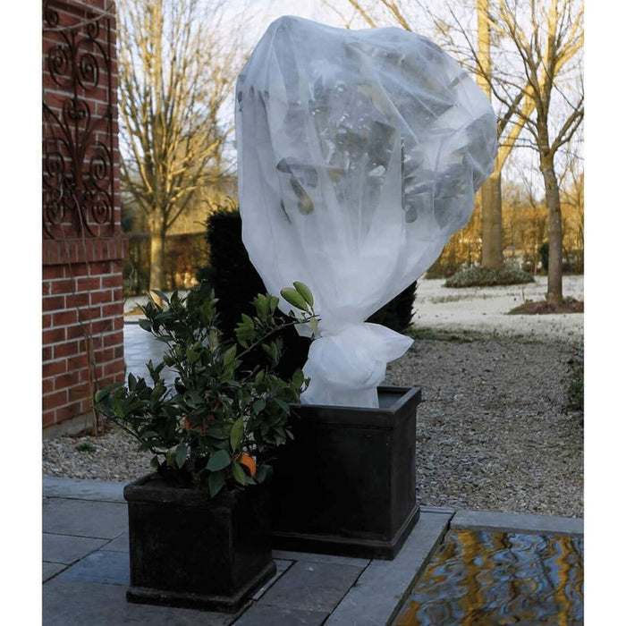 Pânză de protecție Nature 6030118 Alb polipropilenă Plastic 2 x 10 m