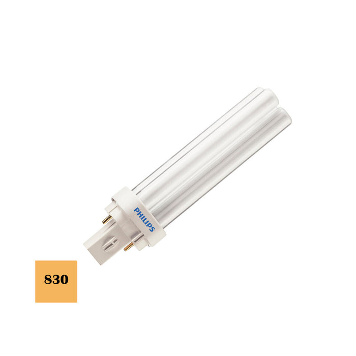 Bec fluorescent Philips lynx d Alb B 26 W 1800 Lm