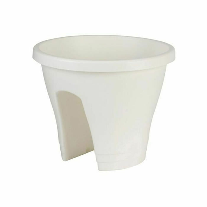 Ghiveci Elho Alb Plastic 29,6 x 29,6 x 24 cm