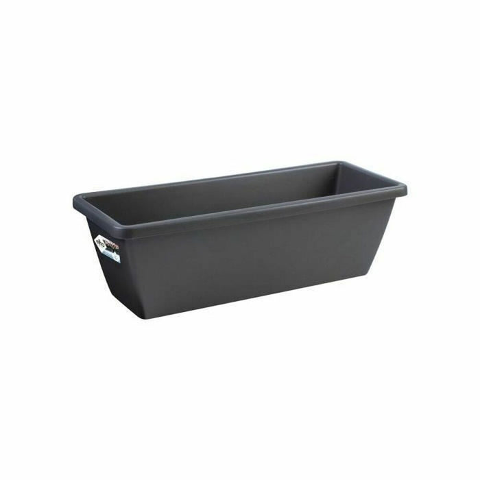 Ghiveci Elho Negru Antracit Plastic Dreptunghiular Modern