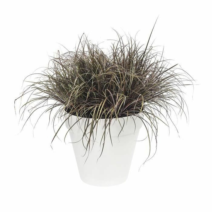Ghiveci Loft Urban Rotundă Alb Ø 30 cm