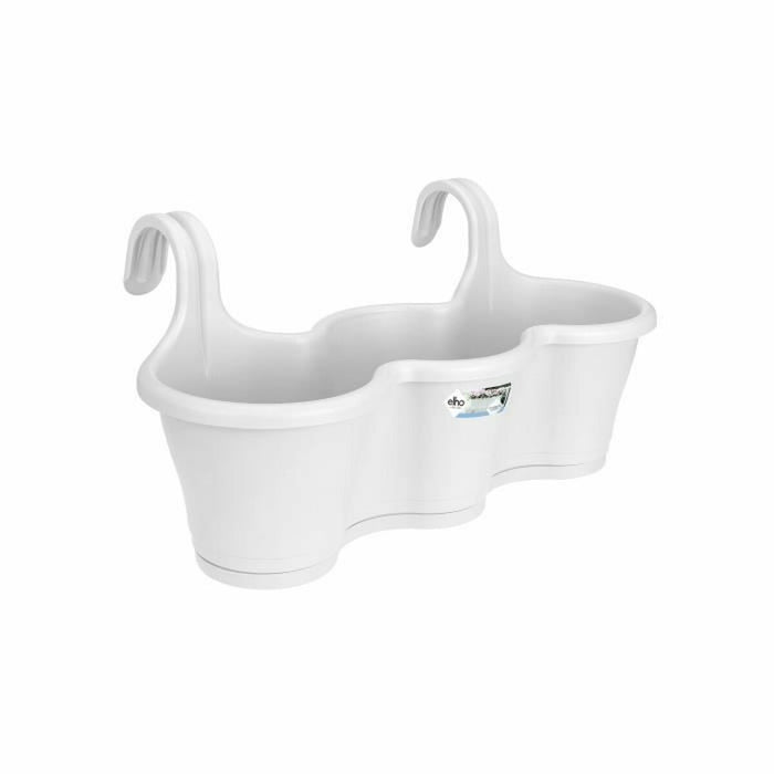 Ghiveci Elho 7542655315000 Alb Plastic Pătrat 53 x 27 cm