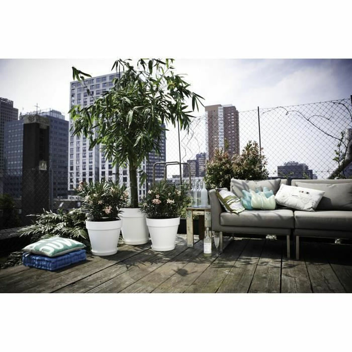 Ghiveci Elho Loft Urban Albastru Rotundă Ø 40 cm