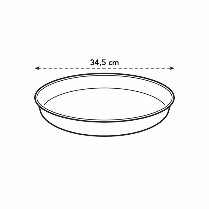 Farfurie pentru ghiveci Elho Loft Urban  Rotund Roșu Plastic Ø 34 cm