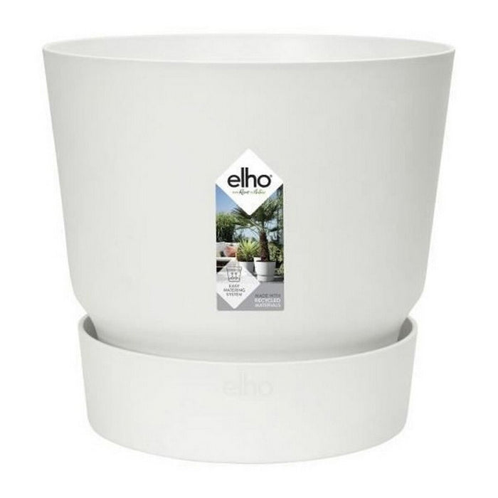 Ghiveci Elho Greenville Rotundă Alb Plastic (Ø 29,5 x 27,8 cm)