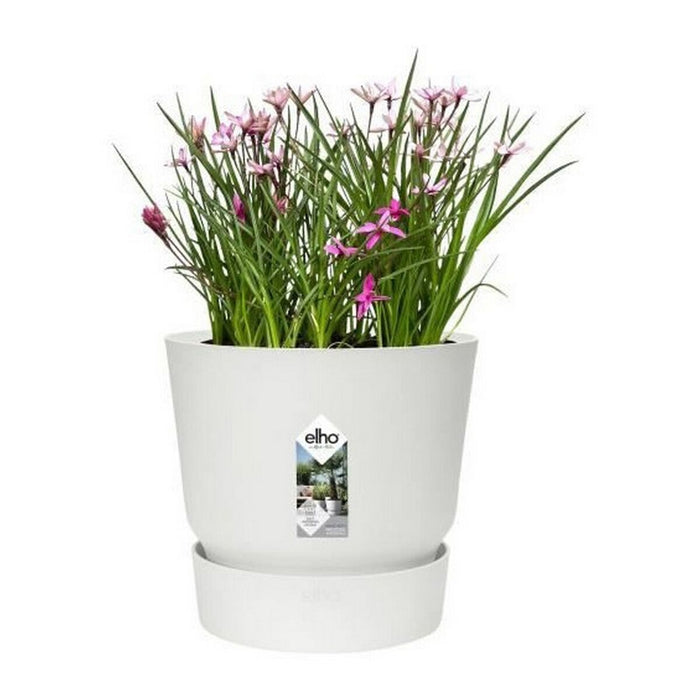 Ghiveci Elho Greenville Rotundă Alb Plastic (Ø 29,5 x 27,8 cm)
