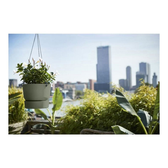 Jardinieră suspendată Elho Greenville Ø 23,9 x 20,3 cm Verde