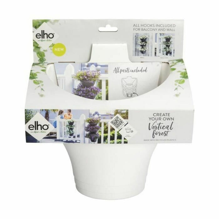 Ghiveci Elho 472112415000 Alb Dreptunghiular Modern Ø 26,7 x 29,7 cm