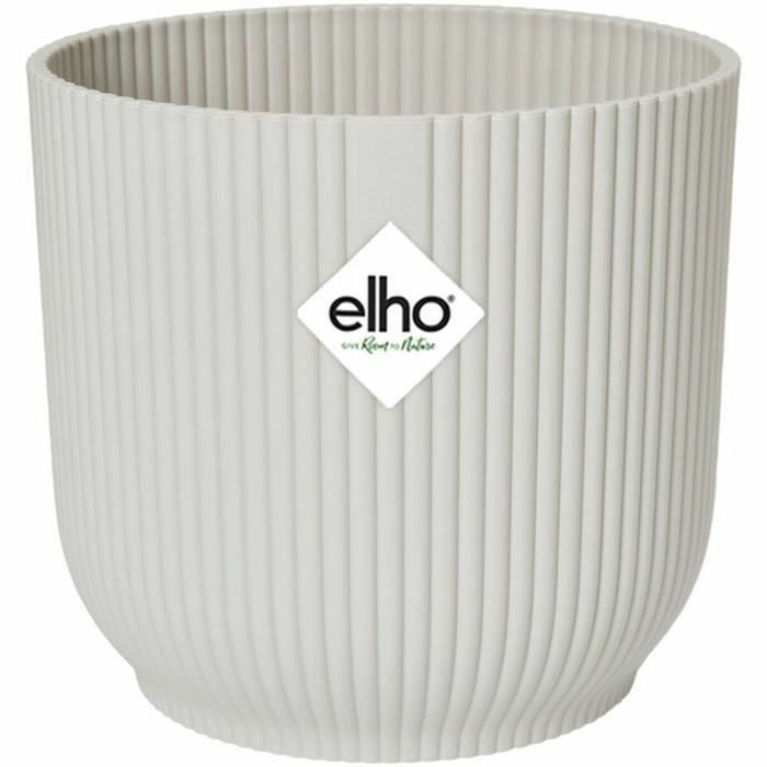 Ghiveci Elho   Ø 25 cm Rotundă Alb Plastic