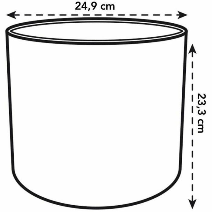 Ghiveci Elho   Ø 25 cm Verde Plastic Rotundă