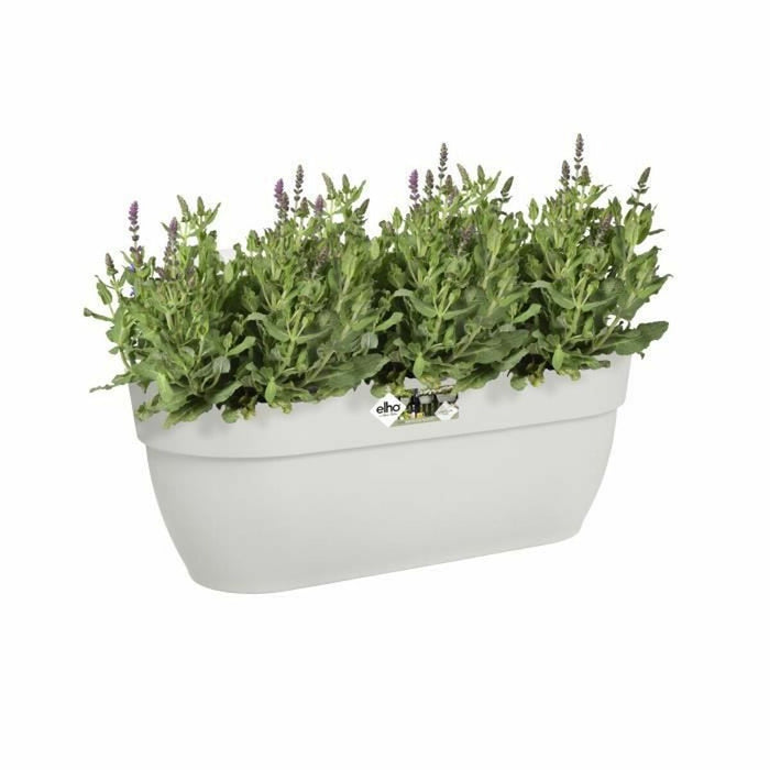 Jardinieră suspendată Elho Alb Plastic 24 x 46 x 26,5 cm