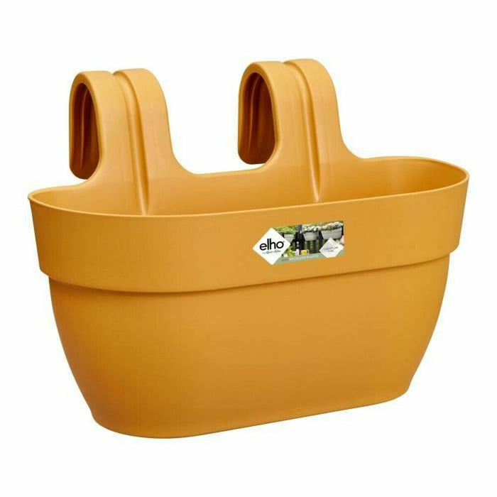 Ghiveci Elho Vibia Campana Easy Hanger Medium 24,1 x 36 x 26,5 cm Galben Plastic Dreptunghiular Modern 24 x 36 x 26,5 cm