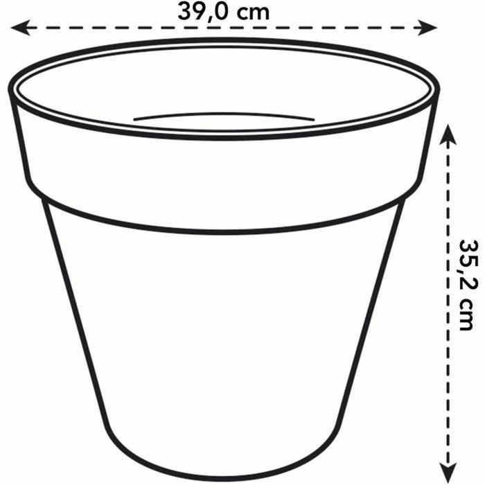 Ghiveci Elho   Rotundă Verde Plastic Ø 40 cm