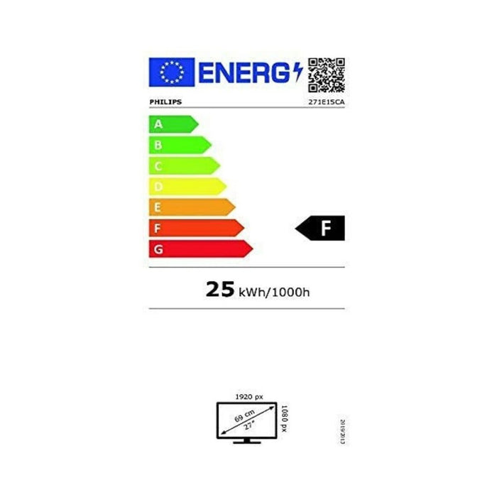 Monitor Philips 271E1SCA/00 Curbă HDMI 75 Hz 27" LED VA LCD Flicker free 50-60  Hz
