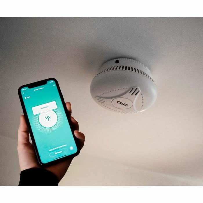 Detector de Fum Calex Wi-Fi 2.4 GHz