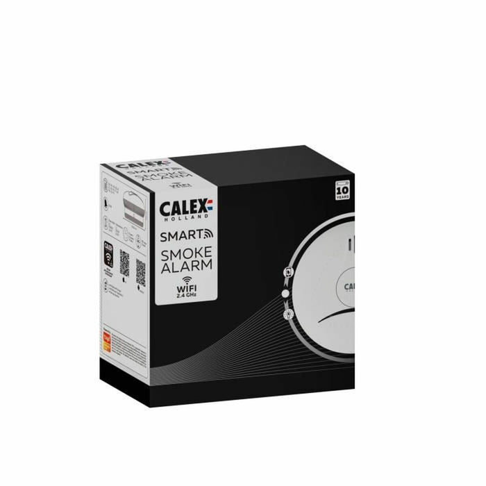 Detector de Fum Calex Wi-Fi 2.4 GHz