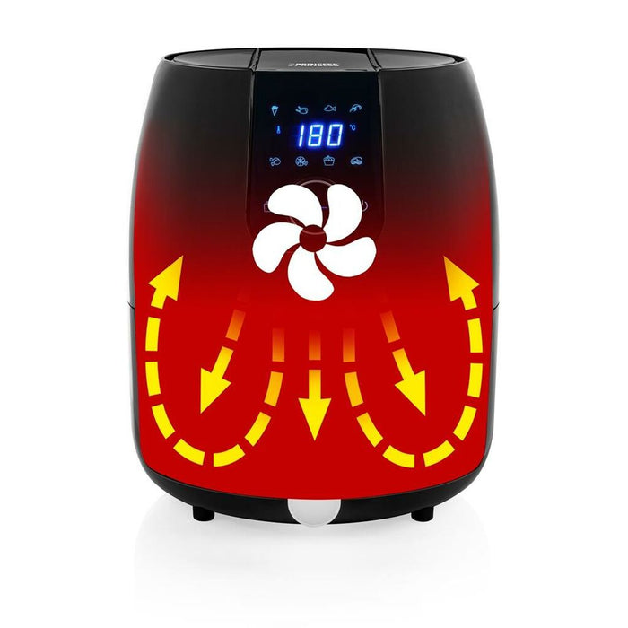 Friteuză fără Ulei Princess 01.182025.01.001 Negru 1500 W