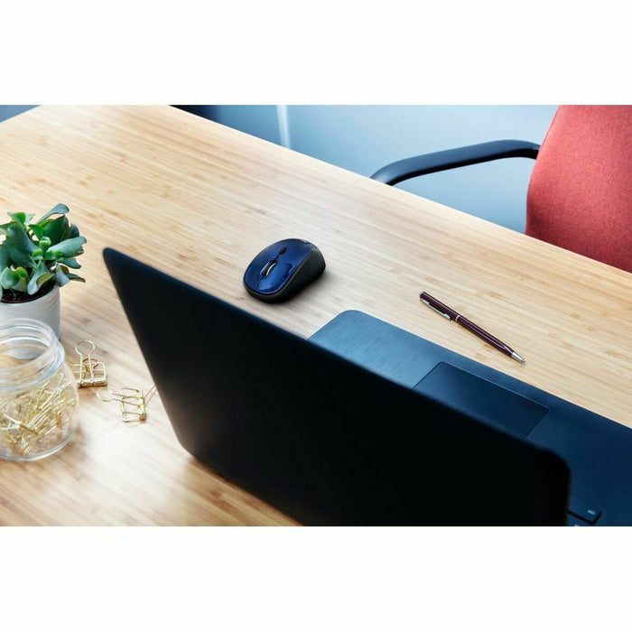 Mouse Fără Fir Optic Trust Yvi Negru Albastru