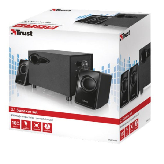 Difuzoare PC Trust 20442 Negru