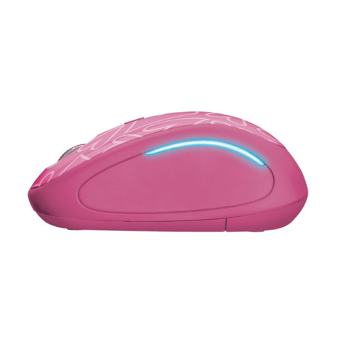 Mouse Fără Fir Trust Yvi FX Roz