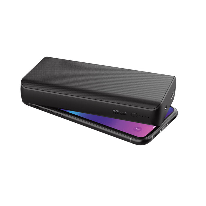 Powerbank Trust Laro 20000 mAh Negru