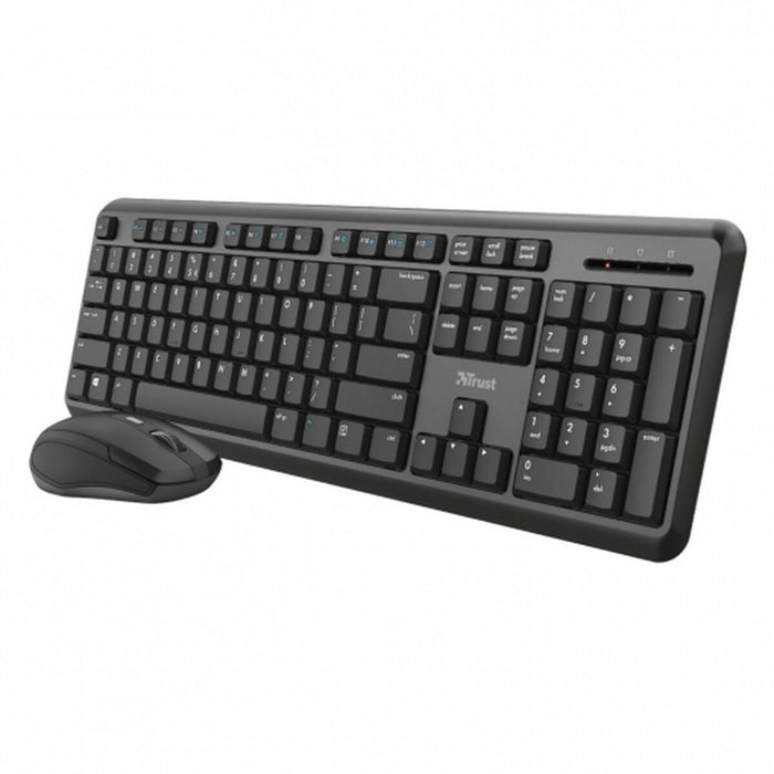 Tastatură Trust 23944 Negru Spaniolă Qwerty Spaniolă QWERTY