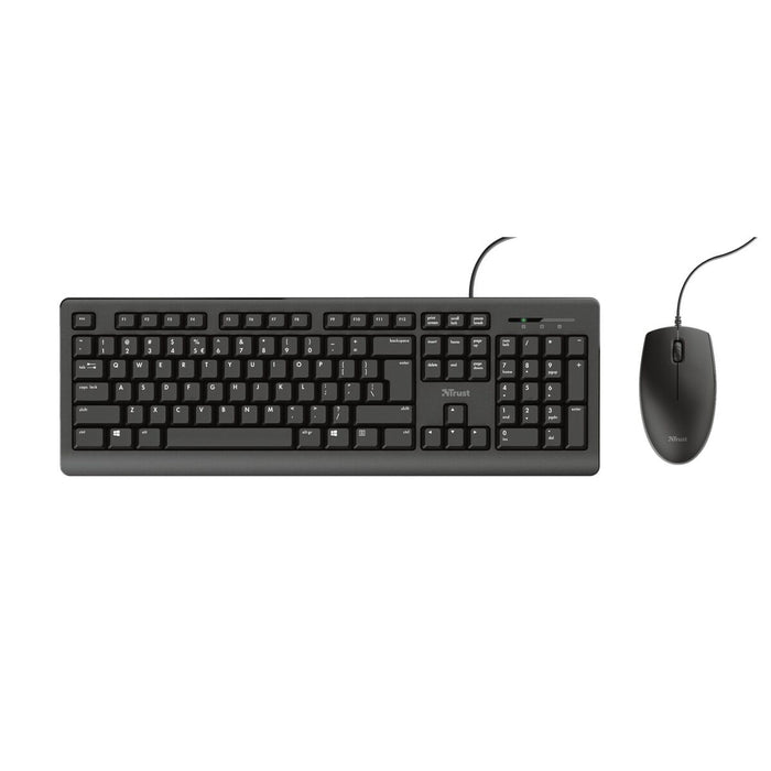 Tastatură și Mouse Trust 23970 Negru Qwerty US