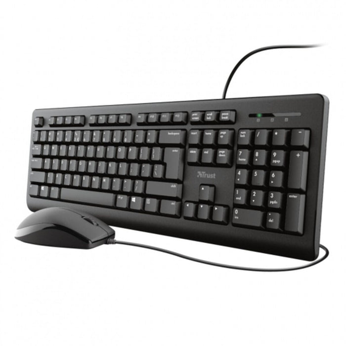 Tastatură și Mouse Trust 23972 PRIMO Negru