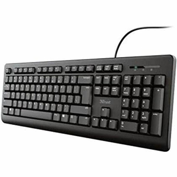 Tastatură Trust TK-150 Qwerty Spaniolă Negru